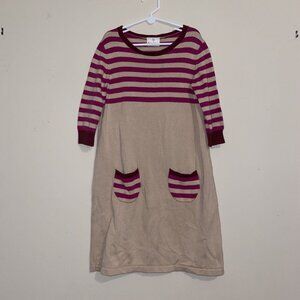 Hanna Andersson Striped Sweater Dress